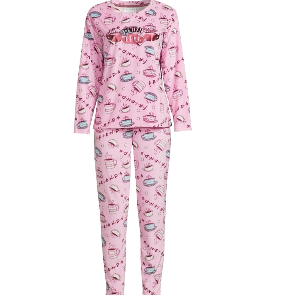 Friends 3 piece PJ  Set - Picture 5 of 7
